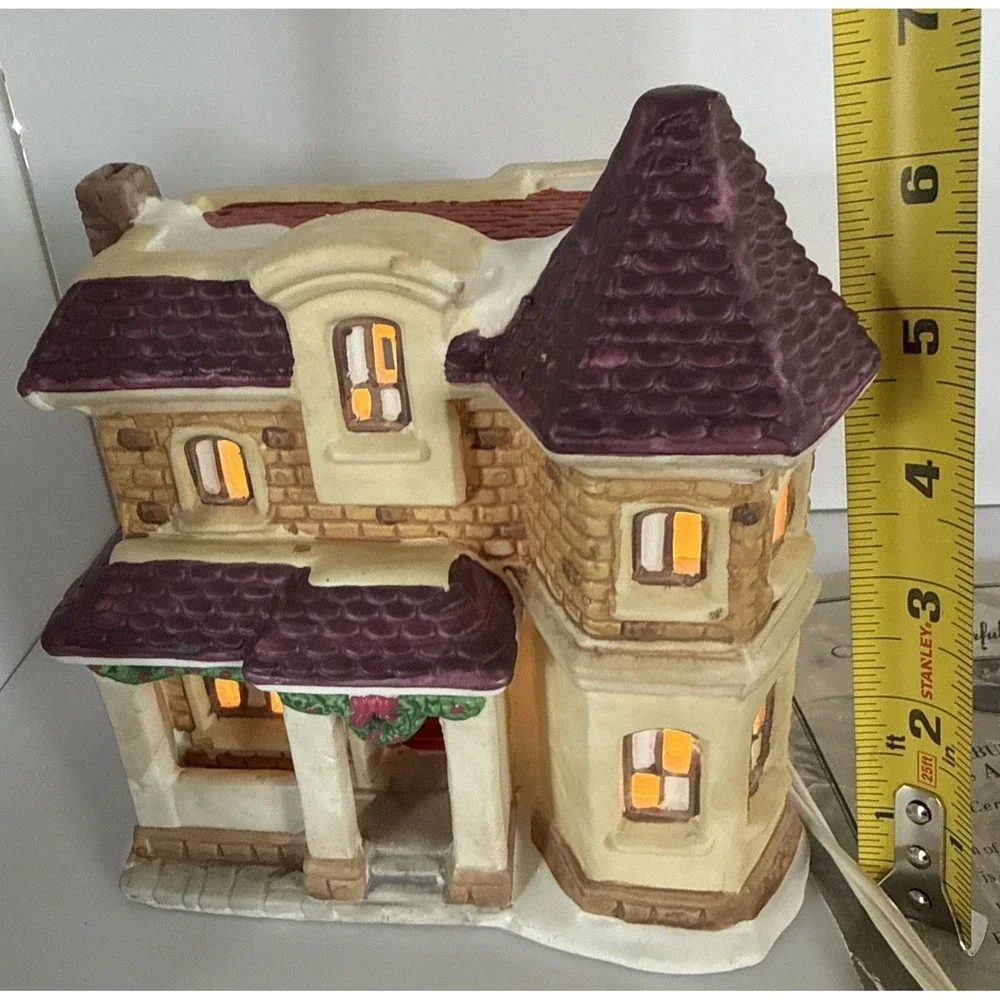 'It's a Wonderful Life' CERTIFIED Holiday Village 1997 -Bedford Falls House RARE